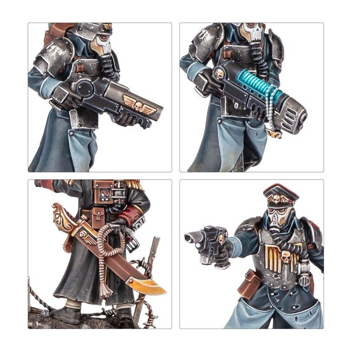 Escouade d'État-major de Krieg - Astra Militarum - wh40k