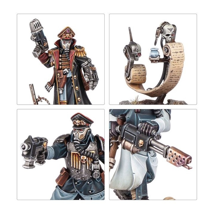 Escouade d'État-major de Krieg - Astra Militarum - wh40k