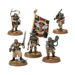 Escouade d'État-Major Cadienne - Astra Militarum - wh40k