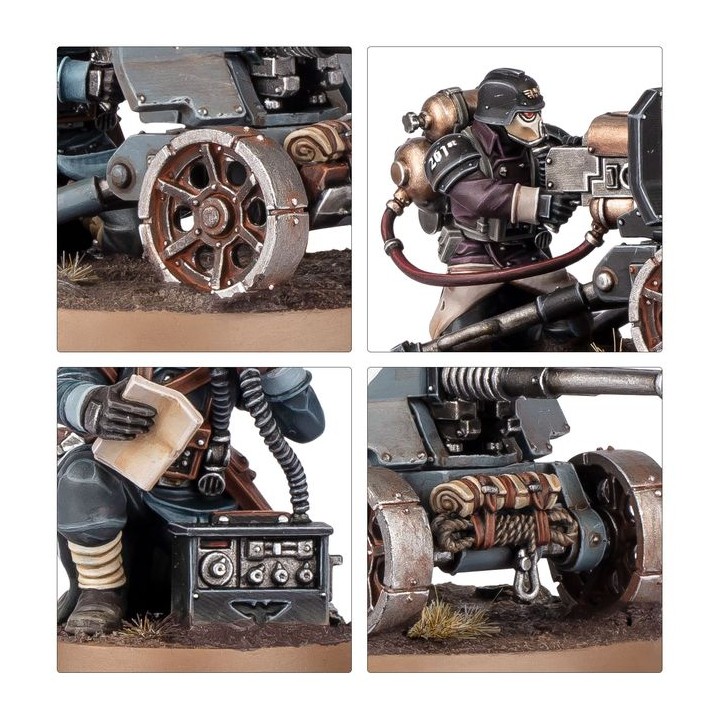 Escouade d'Armes Lourdes de Krieg - Astra Militarum - wh40k