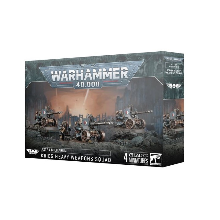Escouade d'Armes Lourdes de Krieg - Astra Militarum - wh40k