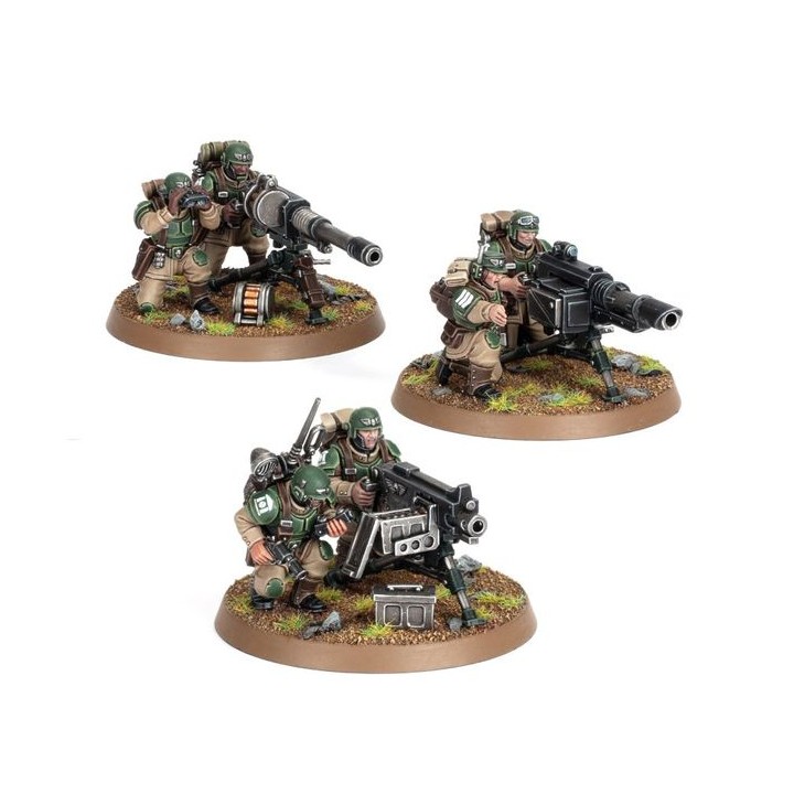 Escouade d'Armes Lourdes - Astra Militarum - wh40k