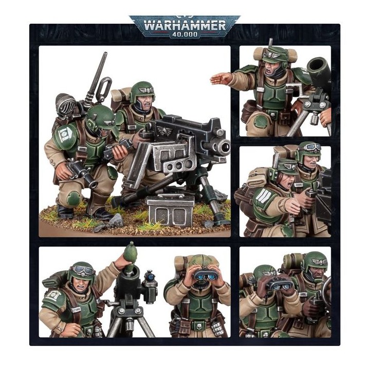 Escouade d'Armes Lourdes - Astra Militarum - wh40k