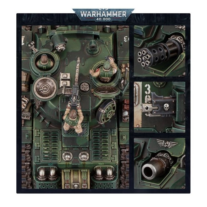 Char de Combat Rogal Dorn - Astra Militarum - wh40k
