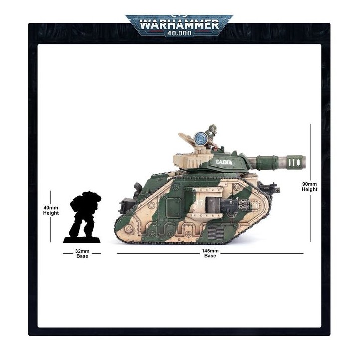 Char de Combat Leman Russ - Astra Militarum - wh40k
