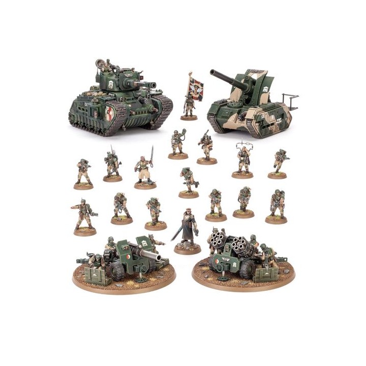 Bataillon: Peloton de l'Astra Militarum - Astra Militarum - wh40k
