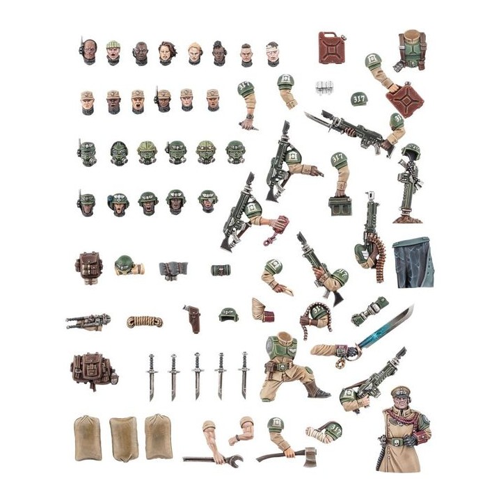 Améliorations Cadiennes - Astra Militarum - wh40k