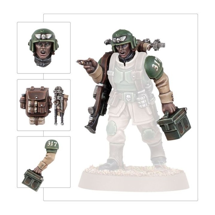 Améliorations Cadiennes - Astra Militarum - wh40k