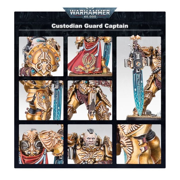 Gardes Custodiens - Adeptus Custodes - wh40k