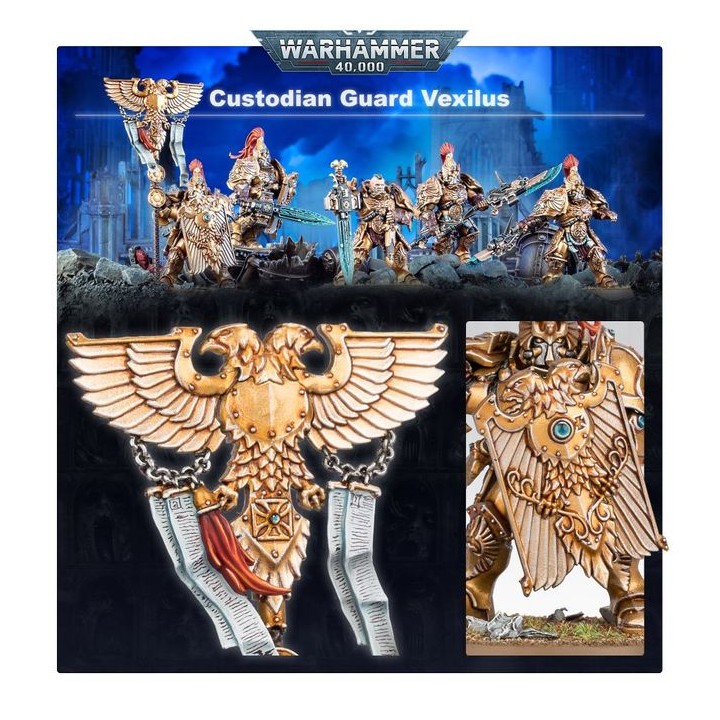 Gardes Custodiens - Adeptus Custodes - wh40k