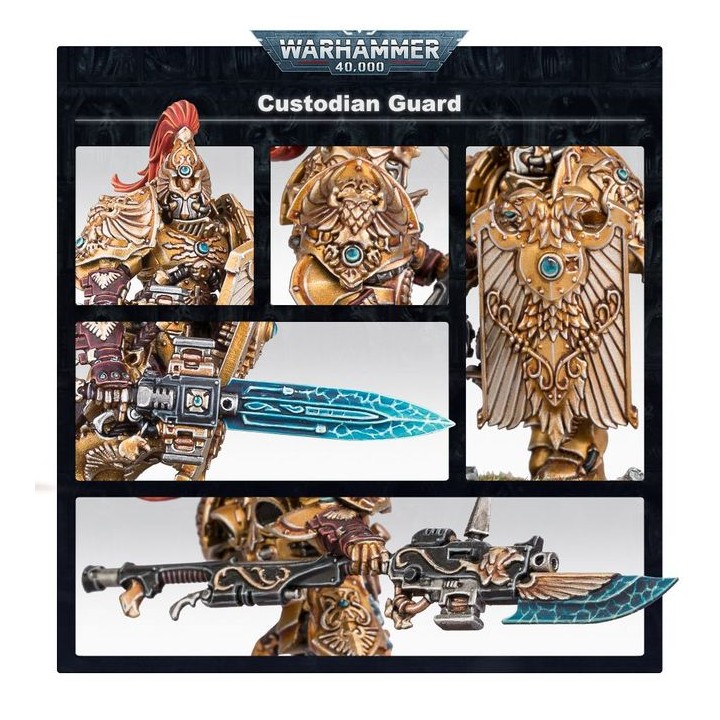Gardes Custodiens - Adeptus Custodes - wh40k