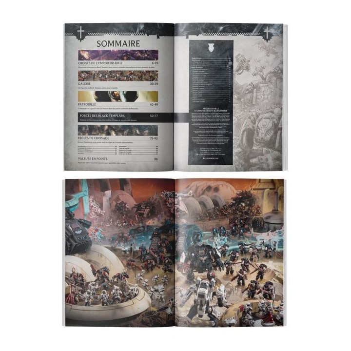 Supplément de Codex - Black Templars - wh40k