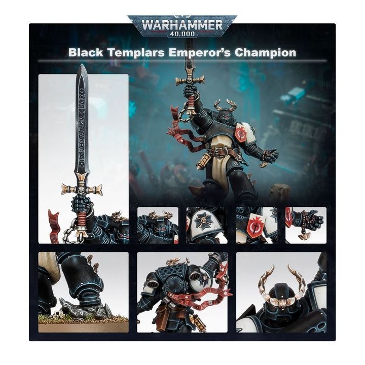 Le Champion de l'Empereur - Black Templars - wh40k