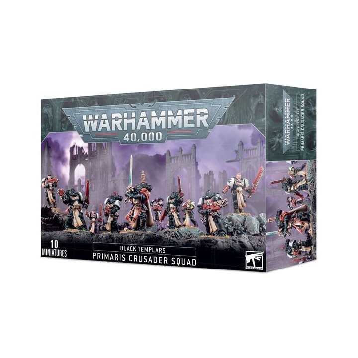 Escouade de Croisés Primaris - Black Templars - wh40k
