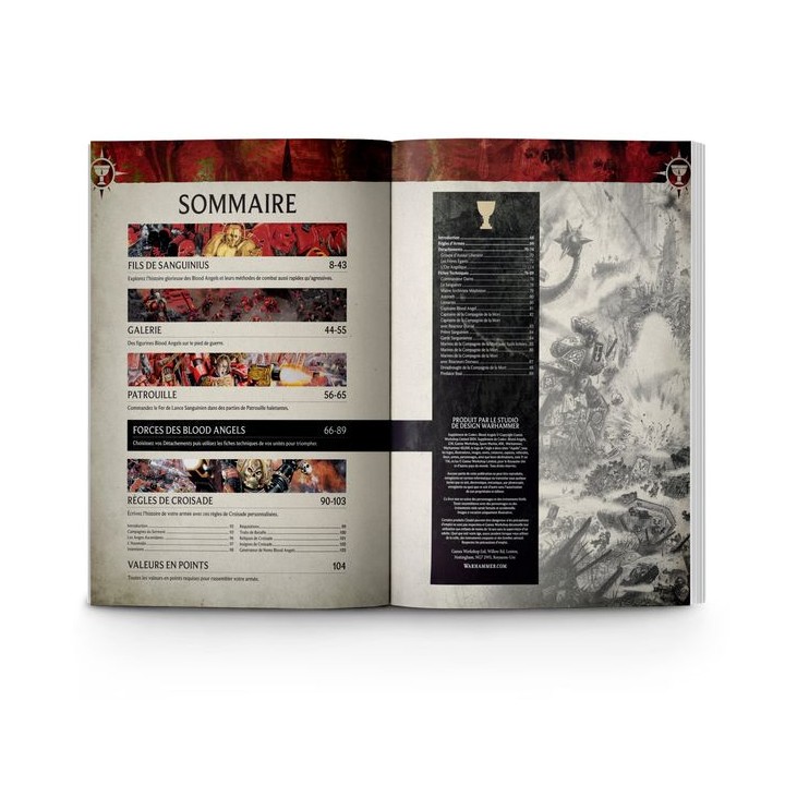 Supplément de Codex - Blood Angels - wh40k