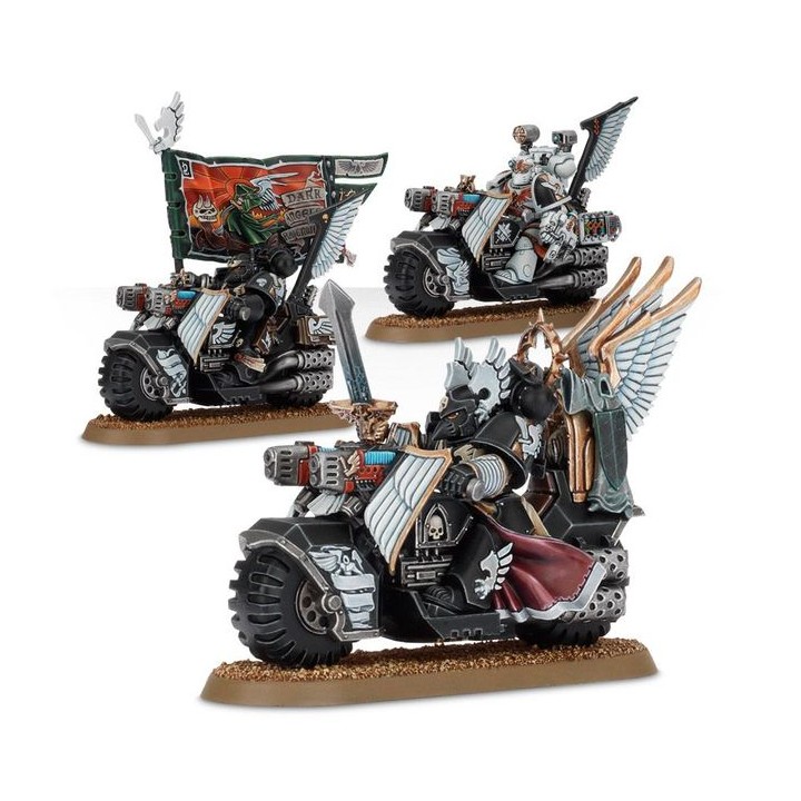 Chevaliers Noirs de la Ravenwing - Dark Angels - wh40k