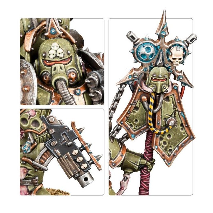 Porte-icône - Death Guard - wh40k