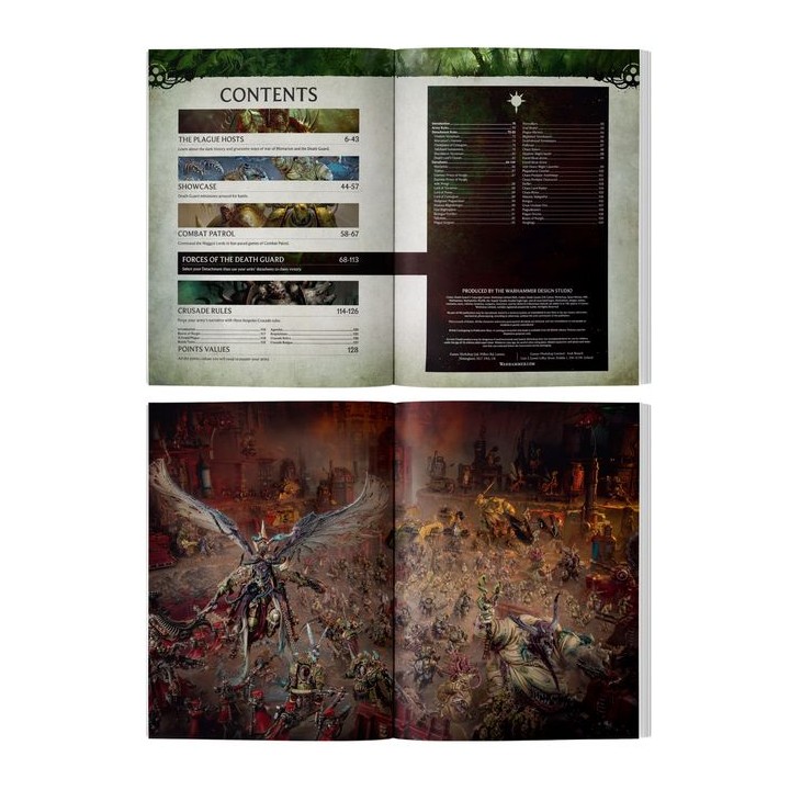Codex: Death Guard (Anglais) - Death Guard - wh40k