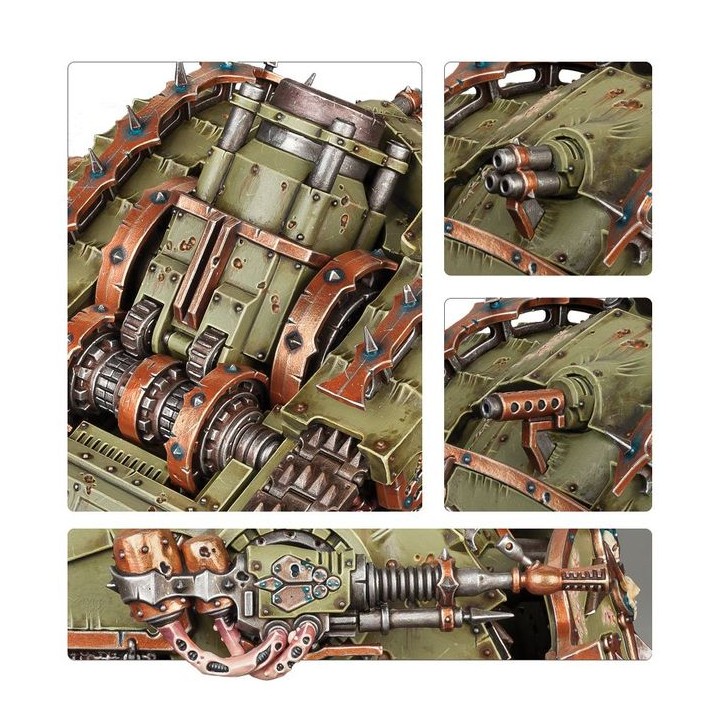 Chenillé Crachepeste - Death Guard - wh40k
