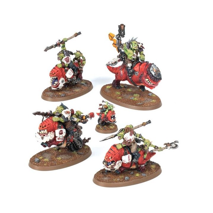 Boyz sur Squigliers - Orks - wh40k