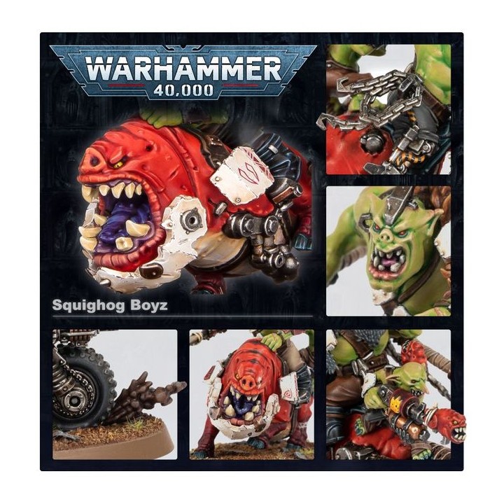 Boyz sur Squigliers - Orks - wh40k