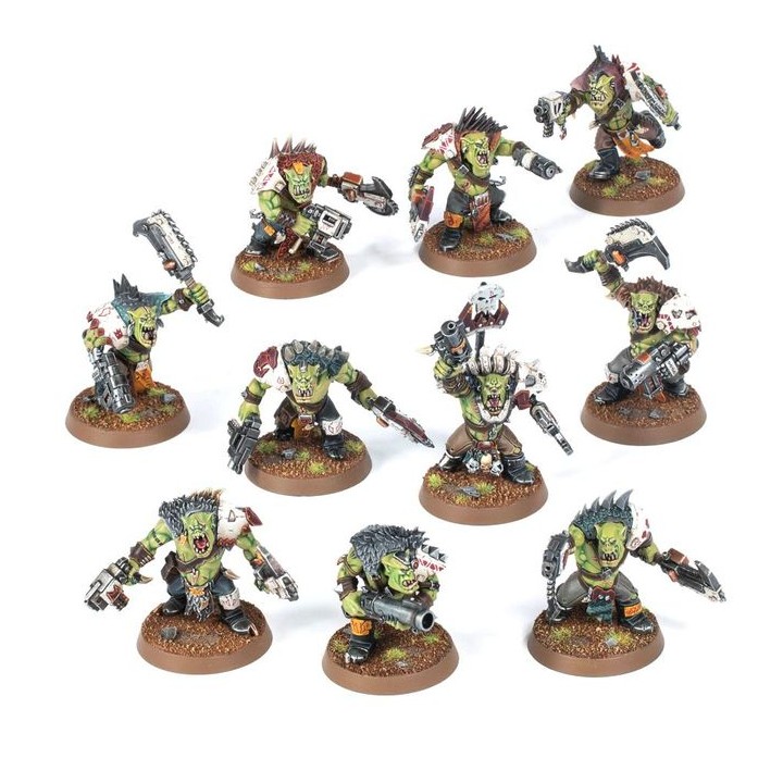 Boyz Alpagueurs - Orks - wh40k