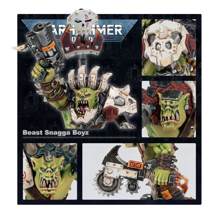 Boyz Alpagueurs - Orks - wh40k
