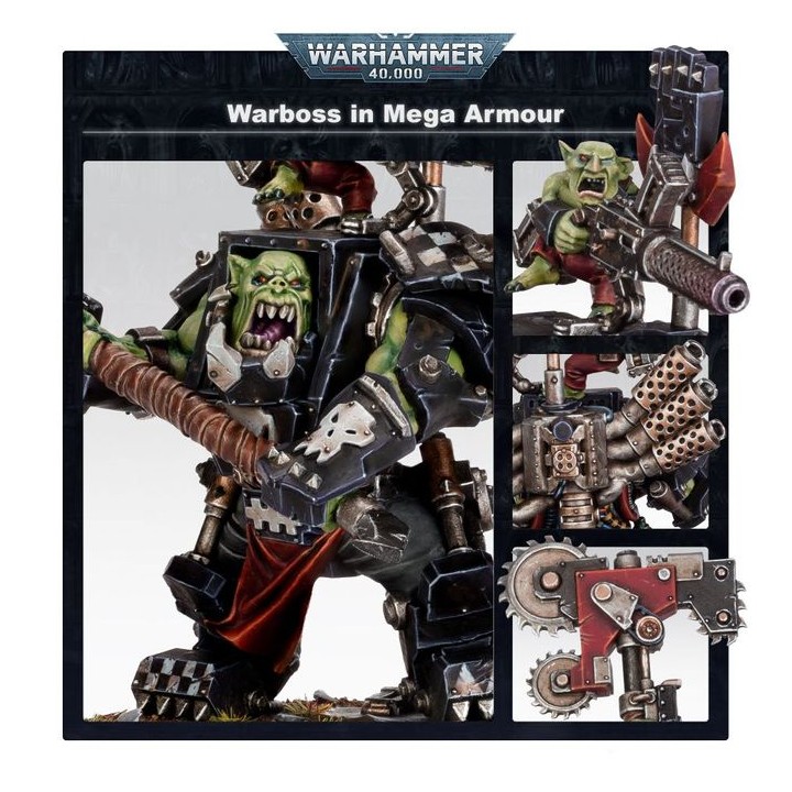 Boss de Guerre en Méga-armure - Orks - wh40k