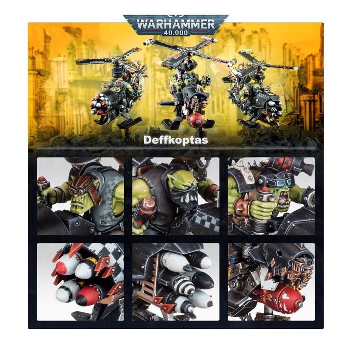 Kopters d'la Mort - Orks - wh40k