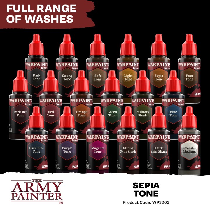 TAP - Warpaints Fanatic Wash : Sepia Tone