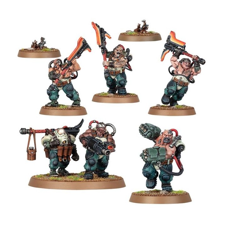 Beserks Cthoniens - Leagues of Votann - wh40k