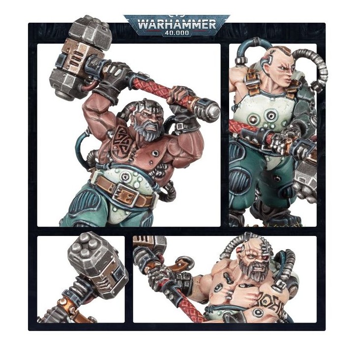 Beserks Cthoniens - Leagues of Votann - wh40k