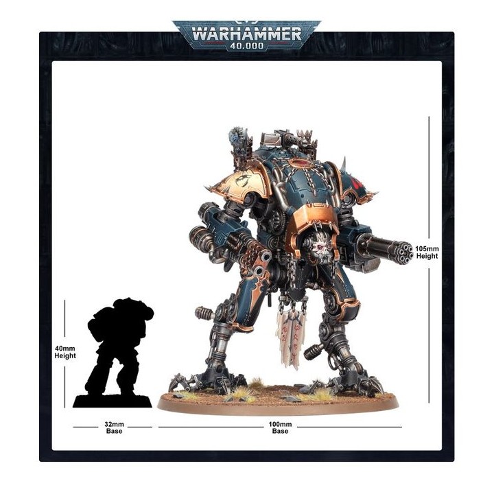 Dogues Brigands - Chaos Knights - wh40k