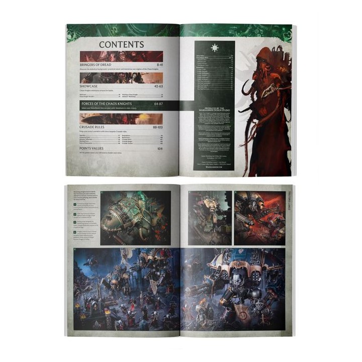 Codex: Chaos Knights (Anglais) - Chaos Knights - wh40k