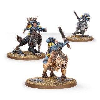Cavalerie sur Loups Tonnerre - Space Wolves - wh40k