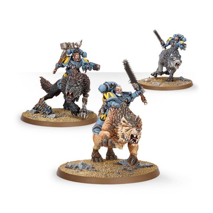 Cavalerie sur Loups Tonnerre - Space Wolves - wh40k