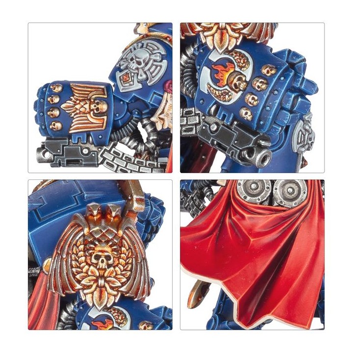 Marneus Calgar en Armure d'Antilochus - Ultramarines - wh40k