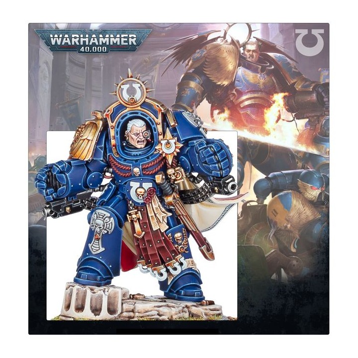Marneus Calgar en Armure d'Antilochus - Ultramarines - wh40k
