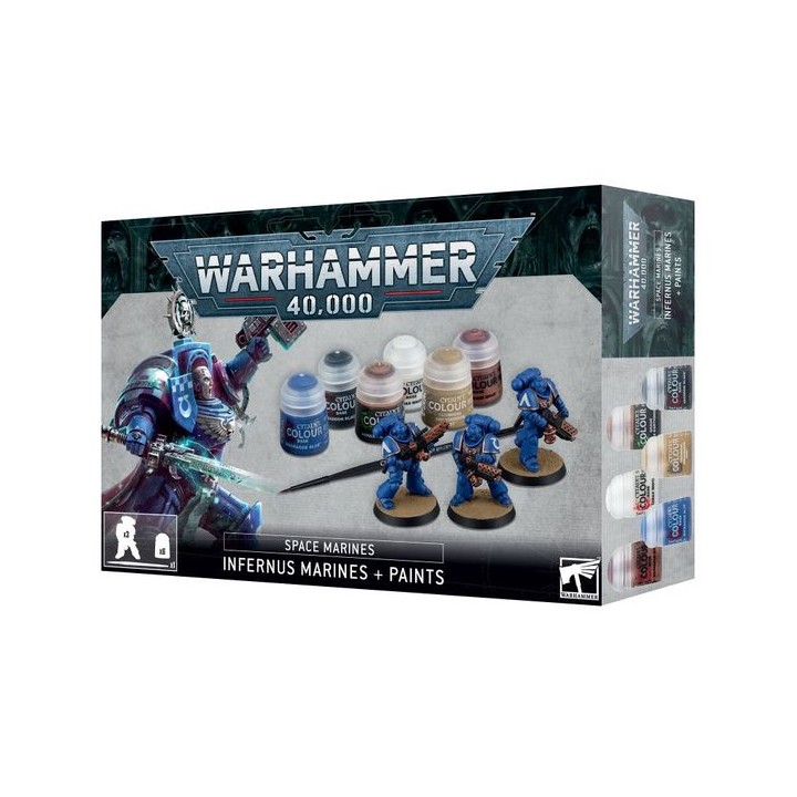 Marines Infernus + Peintures - Space Marines - wh40k