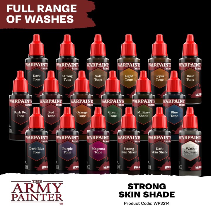 TAP - Warpaints Fanatic Wash : Strong Skin Shade