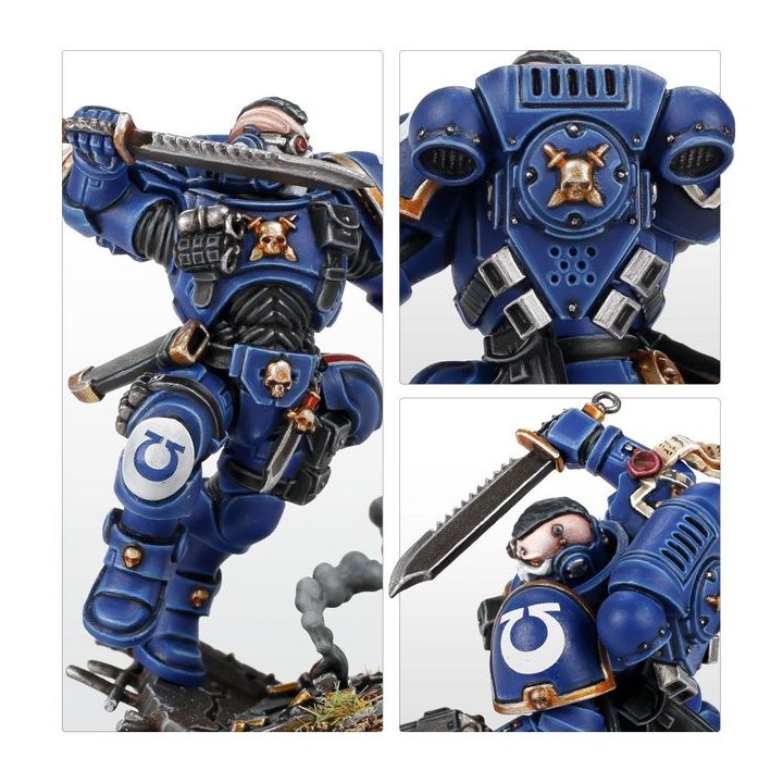 Lieutenant en armure Reiver - Space Marines - wh40k