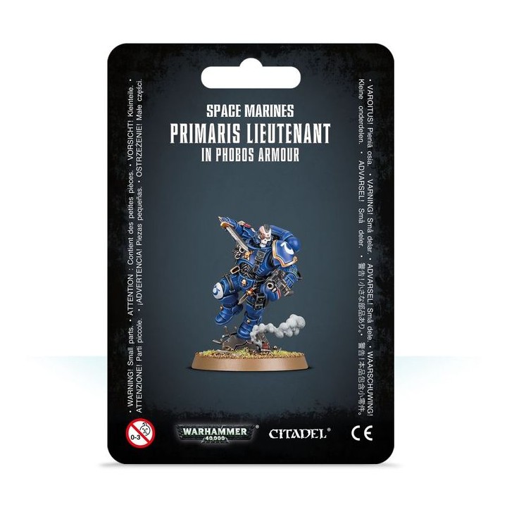 Lieutenant en armure Reiver - Space Marines - wh40k