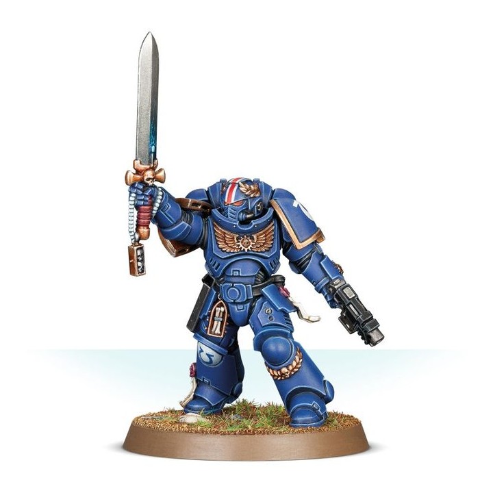Lieutenant avec épée énergétique - Space Marines - wh40k