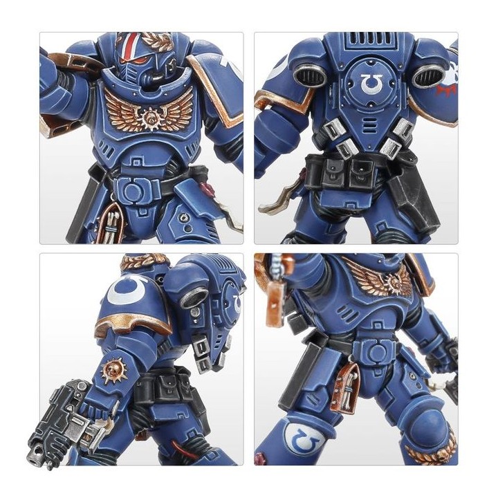 Lieutenant avec épée énergétique - Space Marines - wh40k