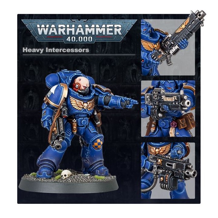 Intercessors lourds - Space Marines - wh40k