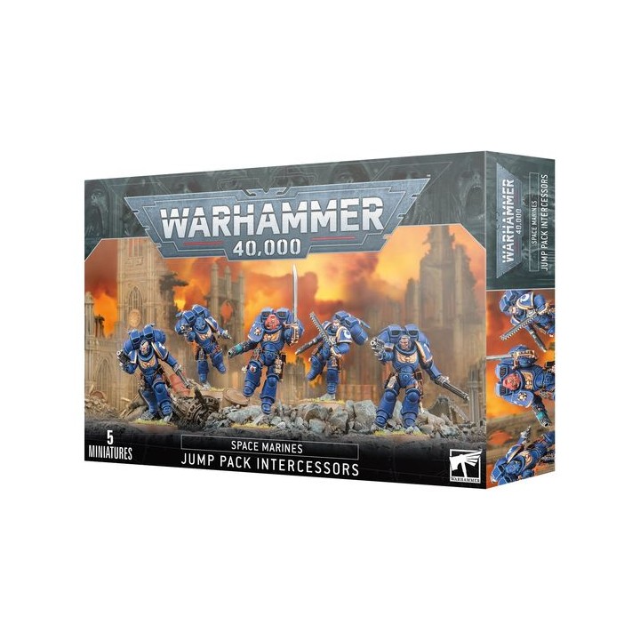 Intercessors d'Assaut à Réacteurs Dorsaux - Space Marines - wh40k