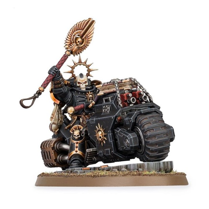 Chapelain à Moto - Space Marines - wh40k