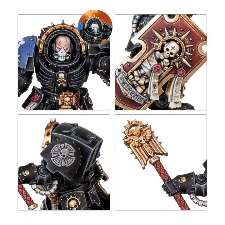 Chapelain en Armure Terminator - Space Marines - wh40k