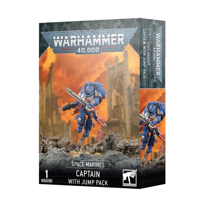 Capitaine à Réacteur Dorsal - Space Marines - wh40k