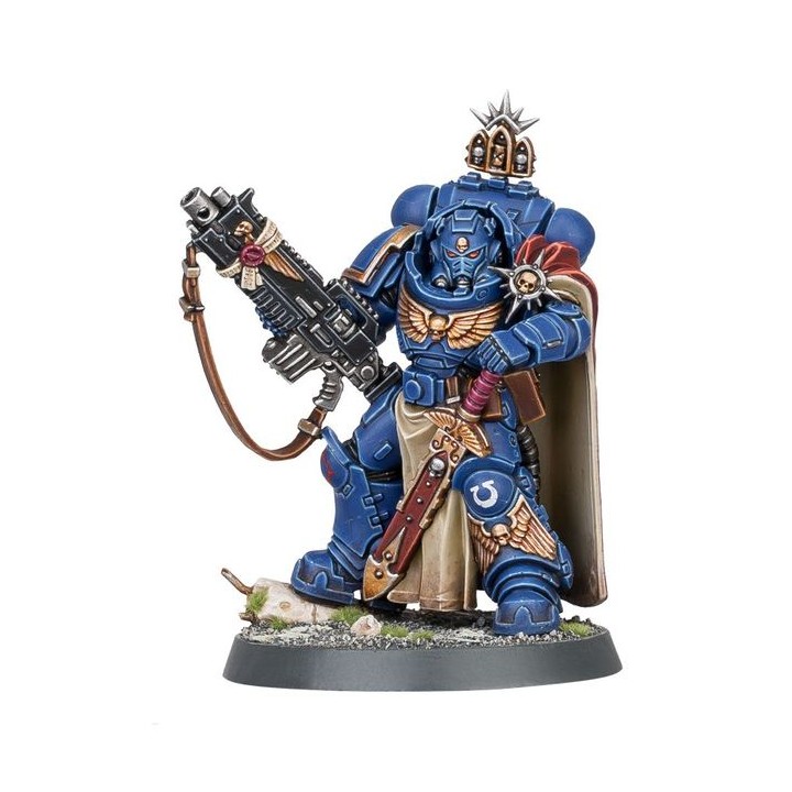 Capitaine en armure Gravis avec fusil bolter lourd de maître - Space Marines - wh40k